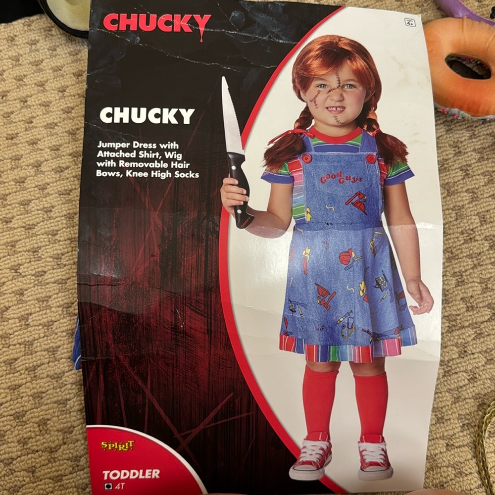 Kids chucky costume